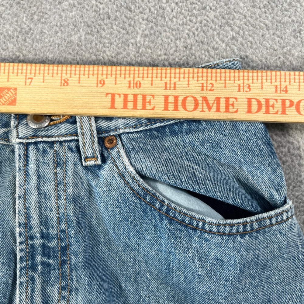 Vintage GAP Reverse Mom Jeans Womens 6 Blue Denim Light Wash Cotton Straight Leg - Picture 5 of 10